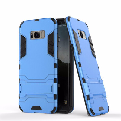 

WIERSS Shockproof Hard Phone Case for Samsung Galaxy S8 G950 G950F G950N S8 plus G955 G955F Combo Armor Case Back Cover Fundas