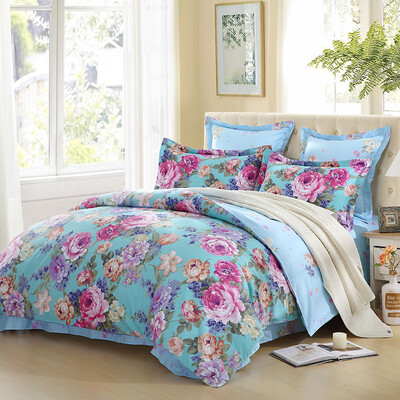

SOMERELLE cotton bed set/bed kit (duvet cover/fitted sheet/pillow case