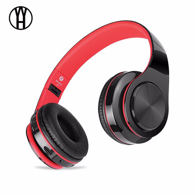 

WH B3 Bluetooth Wireless Stereo Headset sports music game Headphone With Mic Support TF Card FM Radio For PC samsung huawei iphone