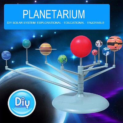 

3D Simulation Solar System Planetarium DIY Model Kids Astronomical Science Kits