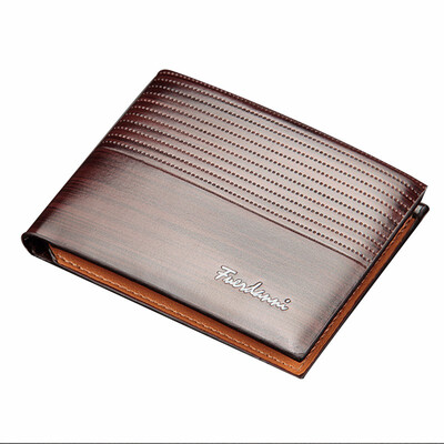 

Shozafia New Mens Short Leather Card Bag Wallets