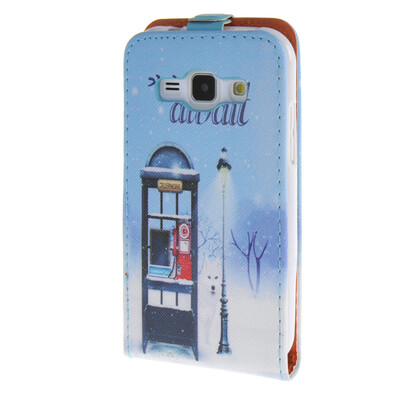 

MOONCASE Samsung Galaxy J1 ЧЕХОЛ ДЛЯ Leather Bottom Flip Pouch [Pattern series] /a05