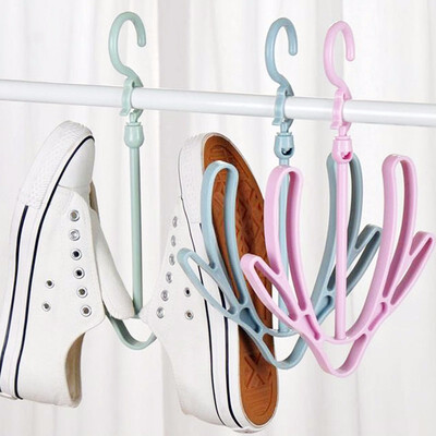 

Cntomlv Multi-function thickening folding hook sapateira pendurar Portable Air Shoe Rack Drying Shoe Hanger shelf to shoes