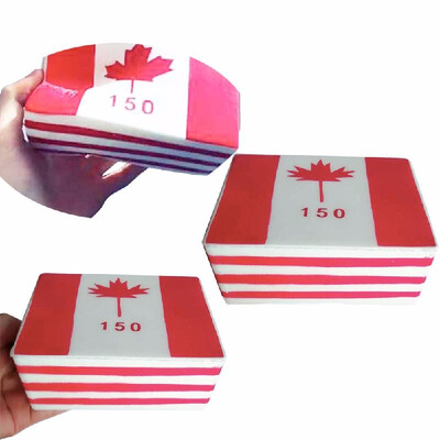 

Funny Slow Rising American Flag Squishies Toys Scented Squeeze Toys for Collection Stress Relief Gift for Adults And Kids