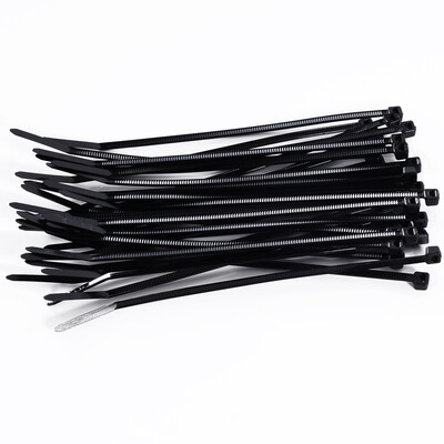 

IT-CEO X2ZD-18 self-locking nylon cable ties cable tie with a rope line with a cable line deduction wire finishing with about 200X32mm about 100 black
