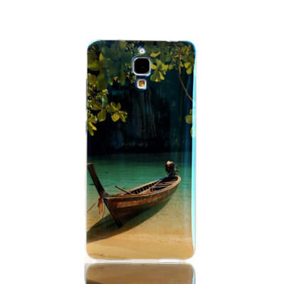 

MOONCASE Покрытие Синий Прохладный Дизайн Мягкий ТПУ чехол для Xiaomi Mi 4