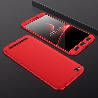 

Goowiiz Phone Case For Xiaomi Redmi 55 Plus5A Fashion Color collision 360 Degree Coverage PC Full Protection