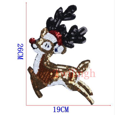 

1Pc Big Wing Patches Sew On Sequined Patch Flower Letter Love Star Applique DIY Sewing Fabric Repair Clothes Patches Stickers
