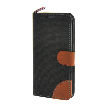 

MOONCASE Galaxy S6 Edge , Leather Wallet Flip Card Holder Pouch Stand Back ЧЕХОЛ ДЛЯ Samsung Galaxy S6 Edge Black