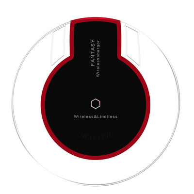 

Elegance QI Wireless Charger Fast charger smartphone charging pad for iphone44s55s66s Samsung Nokia Motorola Sony