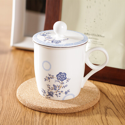 

Yun Tang Guizhu Yilan bone china office cup mark milk cup cup cup cup