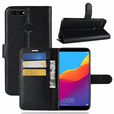 

for Huawei Honor 7C 57" Wallet Phone Case for Huawei Honor 7C 57" AUM-L41 Russian Version Flip Leather Cover Case Fundas