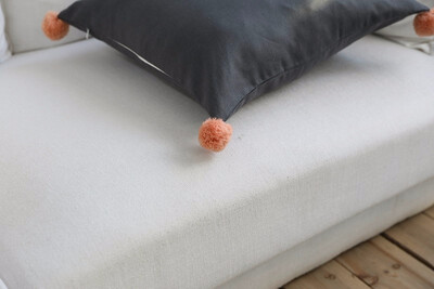 

pillow cushion sofa lumbar pillow chair back cushion car household almofada decorativa Cotton Pear Flower Ball Pillow Covers