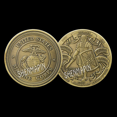 

3pcs different styles God gives defensive armor ancient bronze commemorative coins high relief challenge token collection