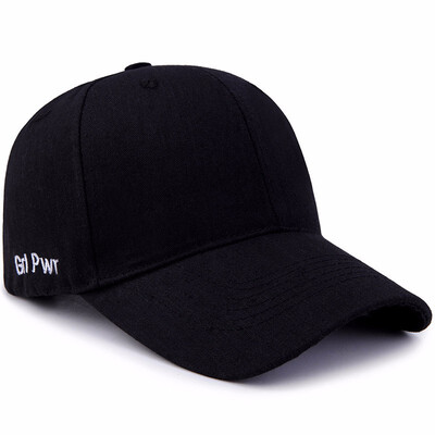 

Star with the hat baseball cap ladies autumn tide male Korean version of the casual wild side letter embroidery cap