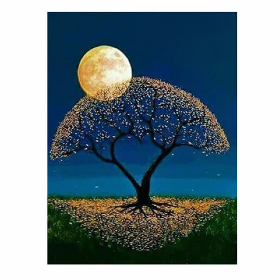

5D DIY Diamond Painting Kit Arts Crafts Embroidery Cross Stitch Rhinestone Decoration Canvas Wall Home Office Decor Style 1