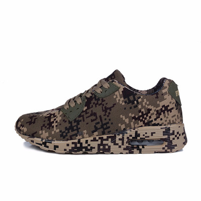 

2019 Running Shoes Men Sneakers Couples Sport Athletic Zapatillas Outdoor Excsies Camouflage Breathable Trainer Shoes for Men