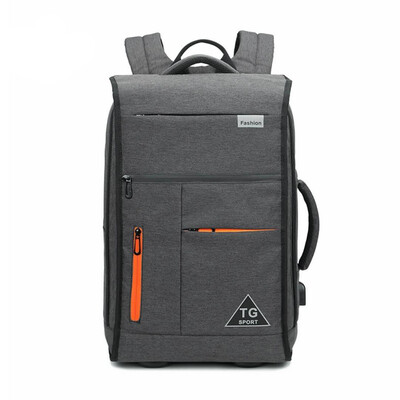 

Travel bag fashion mens bag Oxford zipper business backpack