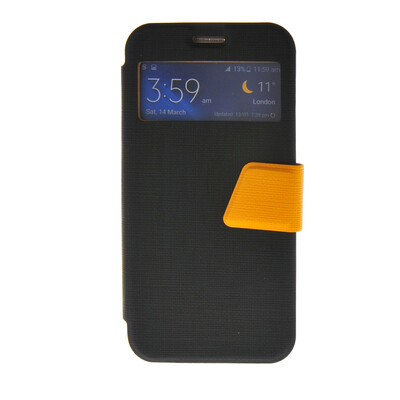 

MOONCASE Ultra Slim Leather Side Flip Wallet Stand Pouch ЧЕХОЛ ДЛЯ Samsung Galaxy S6 Black