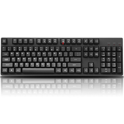 

CoolerMaster Flame Gun Series XT Edition Mechanical Game Keyboard Black Green Axis