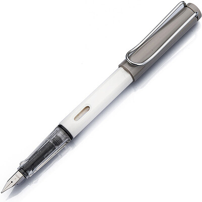 

Hero (HERO) 359A righteous little fresh practice word iridium gold pen (gift 6 ink bag) light purple white tip