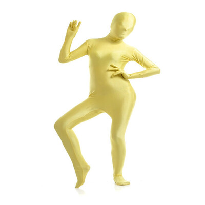 

Womens Spandex Zentai Full Bodysuit Lady Back Zipper Tights Suits Dancewears Womens Full Bodysuit Cosplay Halloween Costumes