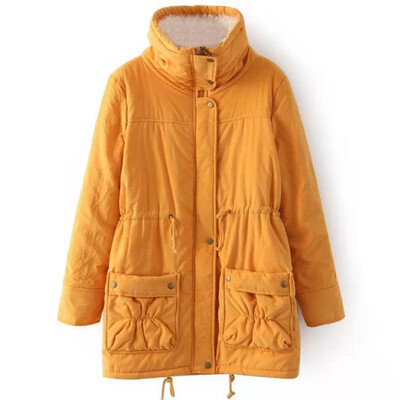 

Womens Ultra Soft Thickened Faux Fur Winter Outwear Coat Light Utilitarian Jacket Warm Winter Women Parkas