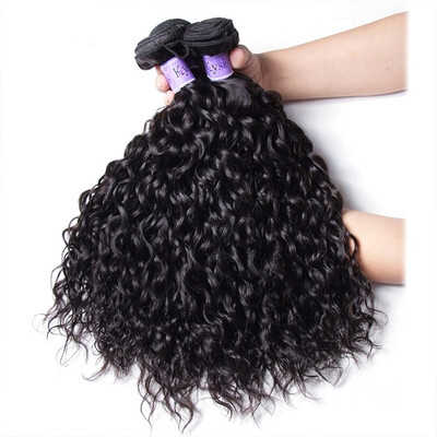 

UNice Hair Kysiss Virgin Series Brazilian Water Wave 3 Bundles Water Wave Hair Extensions 8-26 Inch 100 Human Hair Extensions
