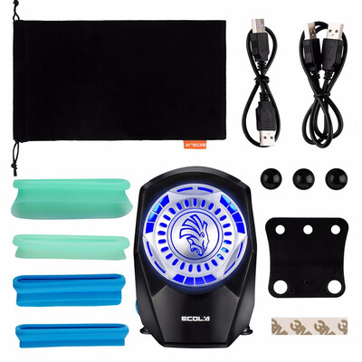 

Cooling Fan Air Extracting Cooler Fan Radiator Adjustable High Speed Computer Cooling Pad for Laptop Notebook Leopard