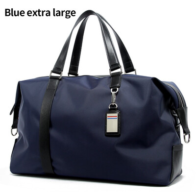 

Mens travel bag portable sports fitness bag folding Korean duffel bag outdoor mens bag waterproof