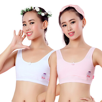 

Barbie 2 piece girl bra development student underwear sports vest junior high school student middle school student bra ABY3013 85A