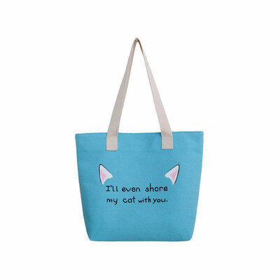 

Weis exclusive selection of fashionable womens canvas bag tote bag B-NVSN60072