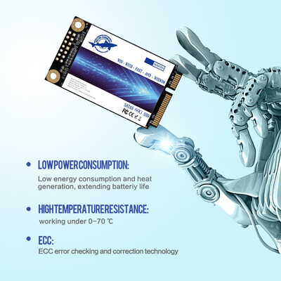 

Dogfish Msata 60GB SATA II Internal Solid State Drive Mini Sata SSD Disk Notebooks Tablets&Ultrabooks M-SATA 60GB