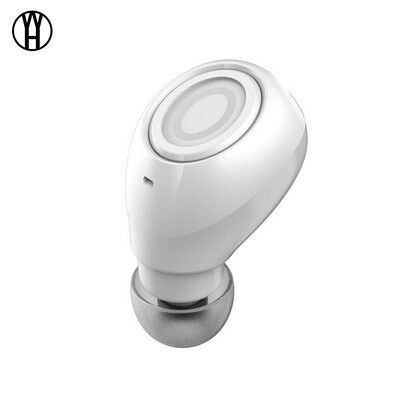 

WH Mini A6 In-ear stealth music sports subwoofer wireless mini Bluetooth earphone for xiaomi samsung huawei iphone