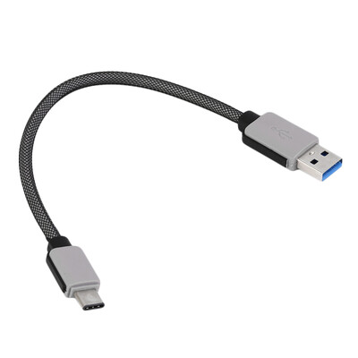 

0.2m Braided USB 3.1 to USB Type-C USB Data Sync Charging Cable For Phone