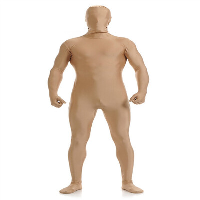 

Gesikai Mens Full Bodysuit Spandex Lycra Zentai Suit Adults Full Bodysuits Performance Costumes for Halloween