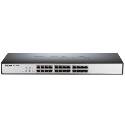 

Ссылка (D-Link) Dlink DES-1024R Быстрый Неуправляемый коммутатор 24 стойки