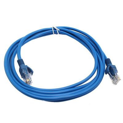 

NEW 1FT 1 FT ETHERNET NETWORK BLUE CAT5 CAT5E CABLE BLUE 2.6M 83065