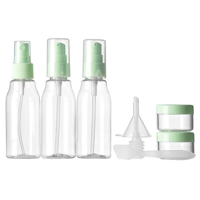 

Forty thousand kilometers sub-bottling travel portable suit shampoo shower gel empty bottle spray bottle pressed transparent bottle SW2105
