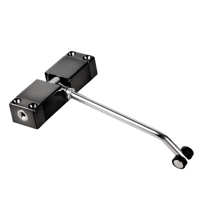 

Karma household door closer wooden door mute door closer small household buffer door closer adjustable strength BMQ matte black