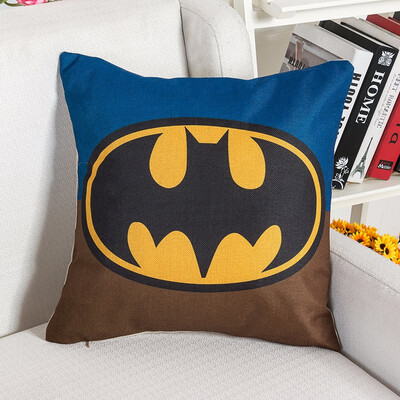 

Super Heros Cushion Cover Pillow case Superman home decoration club office chair seat for gift