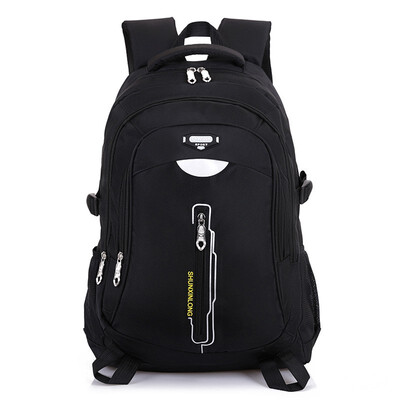 

Korean Business Double Bag Mens Computer Bag Junior High School Bag High School Student Backpack Travel Bag