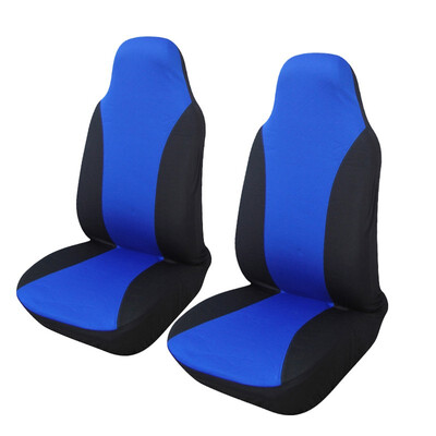 

KAWOSEN 2PCS Front Car Seat Cover 5 Colour Universal Fit for lada Honda Toyota Seat Covers Car Styling