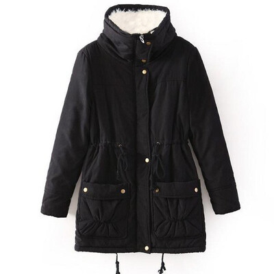 

Womens Ultra Soft Thickened Faux Fur Winter Outwear Coat Light Utilitarian Jacket Warm Winter Women Parkas