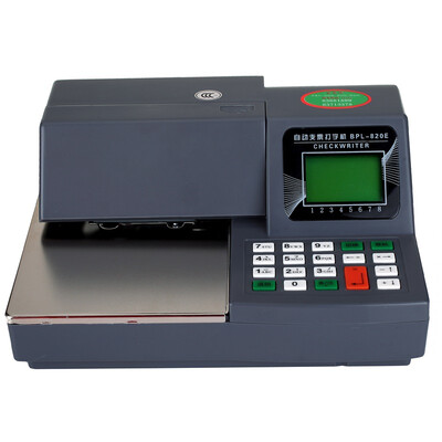 

Pulin PR-04A Automatic Check Typewriter Check Printer Bank Ticket Printer