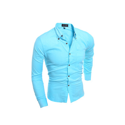 

Zogaa New Men' Shirt Corduroy