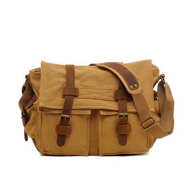 

2015 HOT Selling Canvas crossbody bags for women military vintage men messenger bags Casual mens travel bags