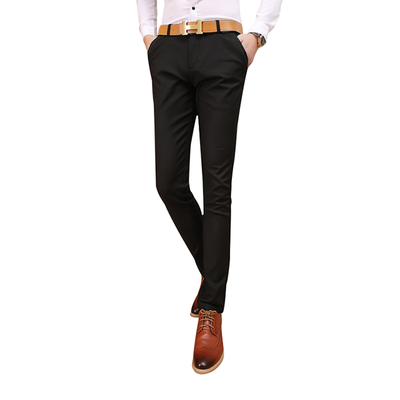 

Zogaa New Korean Men's Pants Slim Stripe