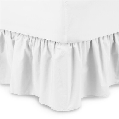 

Bed Skirt 6 Colors Brushed Cloth Bed Covers without Bed Surface King Queen Size Elastic Band Bed Skirts 38cm Height Bedspread