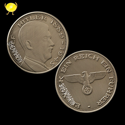 

German Eagle Commemorative Coin Bronze Copy Coin Non-Currency Coin Collection